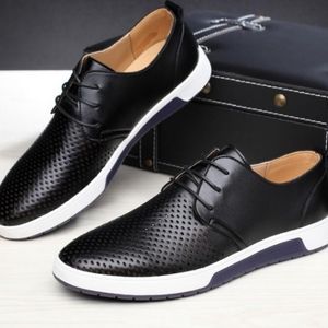 Fashion men's 7 size black shoes